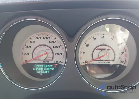 2013 Dodge Challenger Srt8 из США, поврежденный, VIN 2C3CDYCJ1DH536563